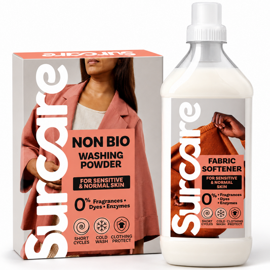 FABRIC SOFTENER + NON BIO WASHING POWDER BUNDLE